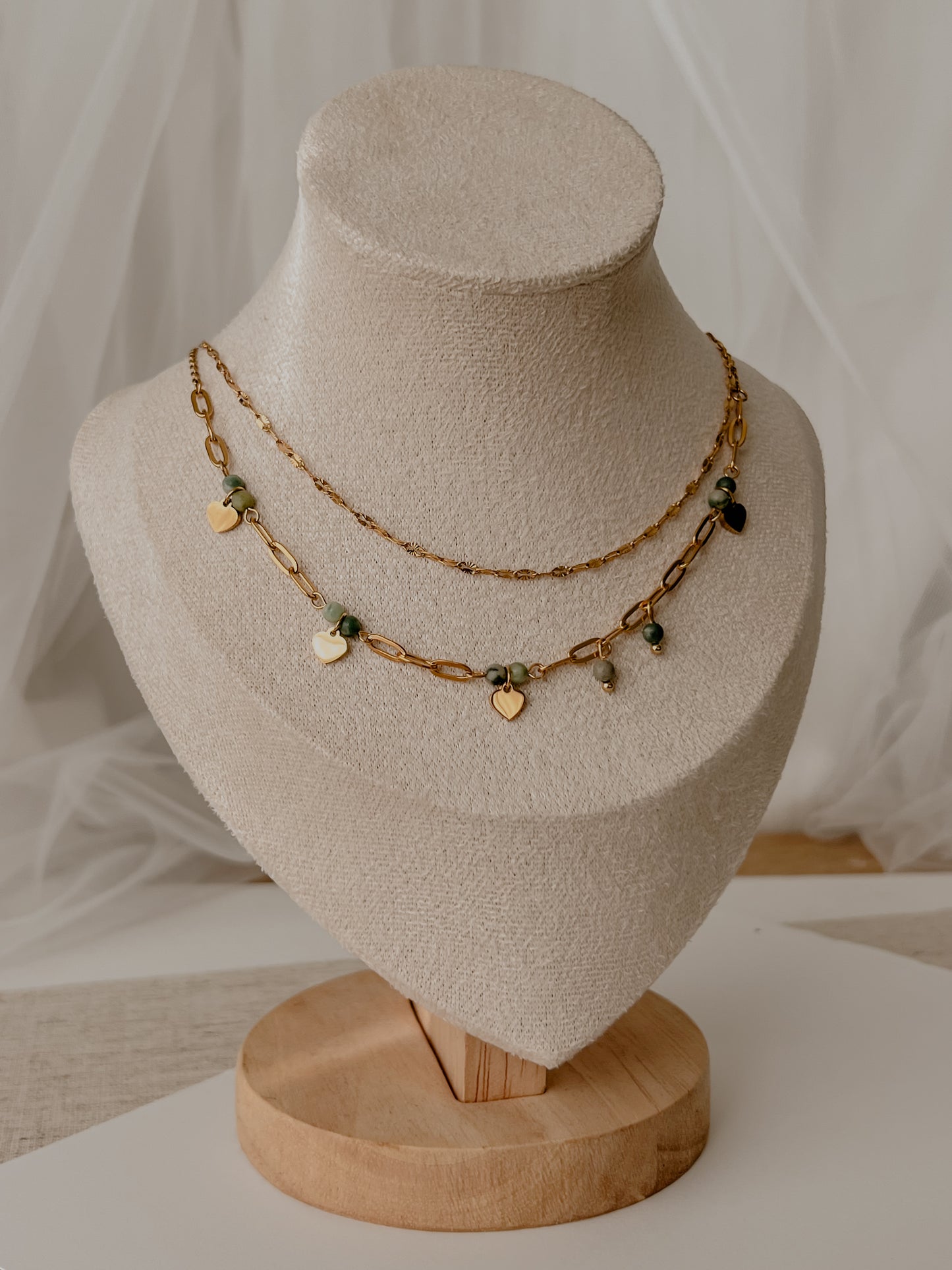 Sansa Doble Layer Necklace