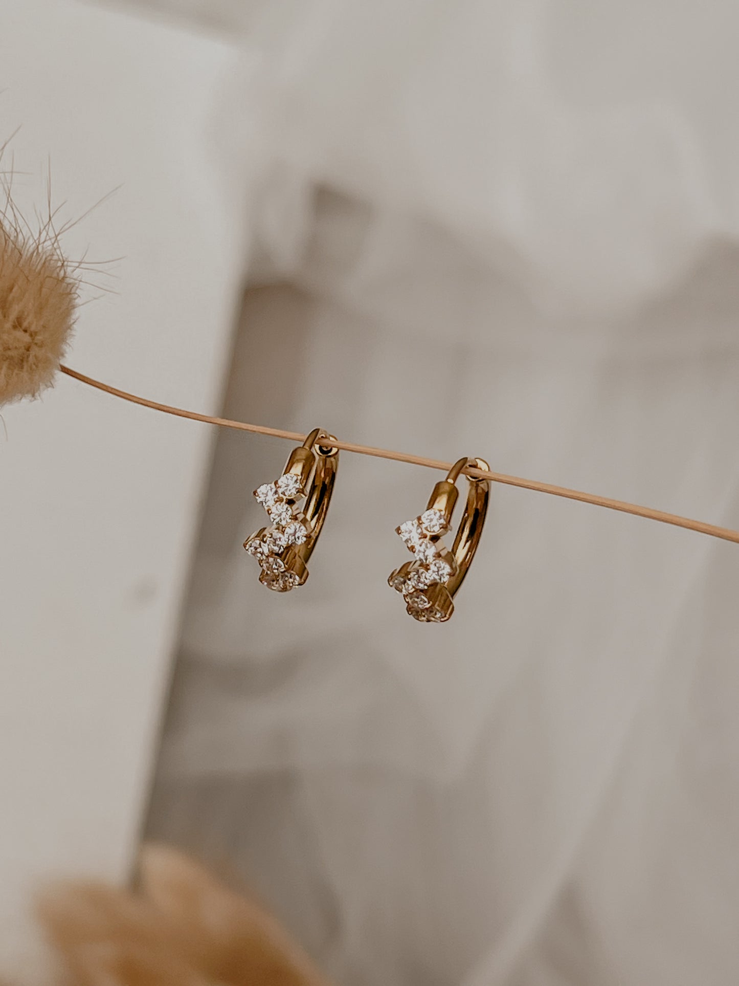 Eloise Diamonds Hoops