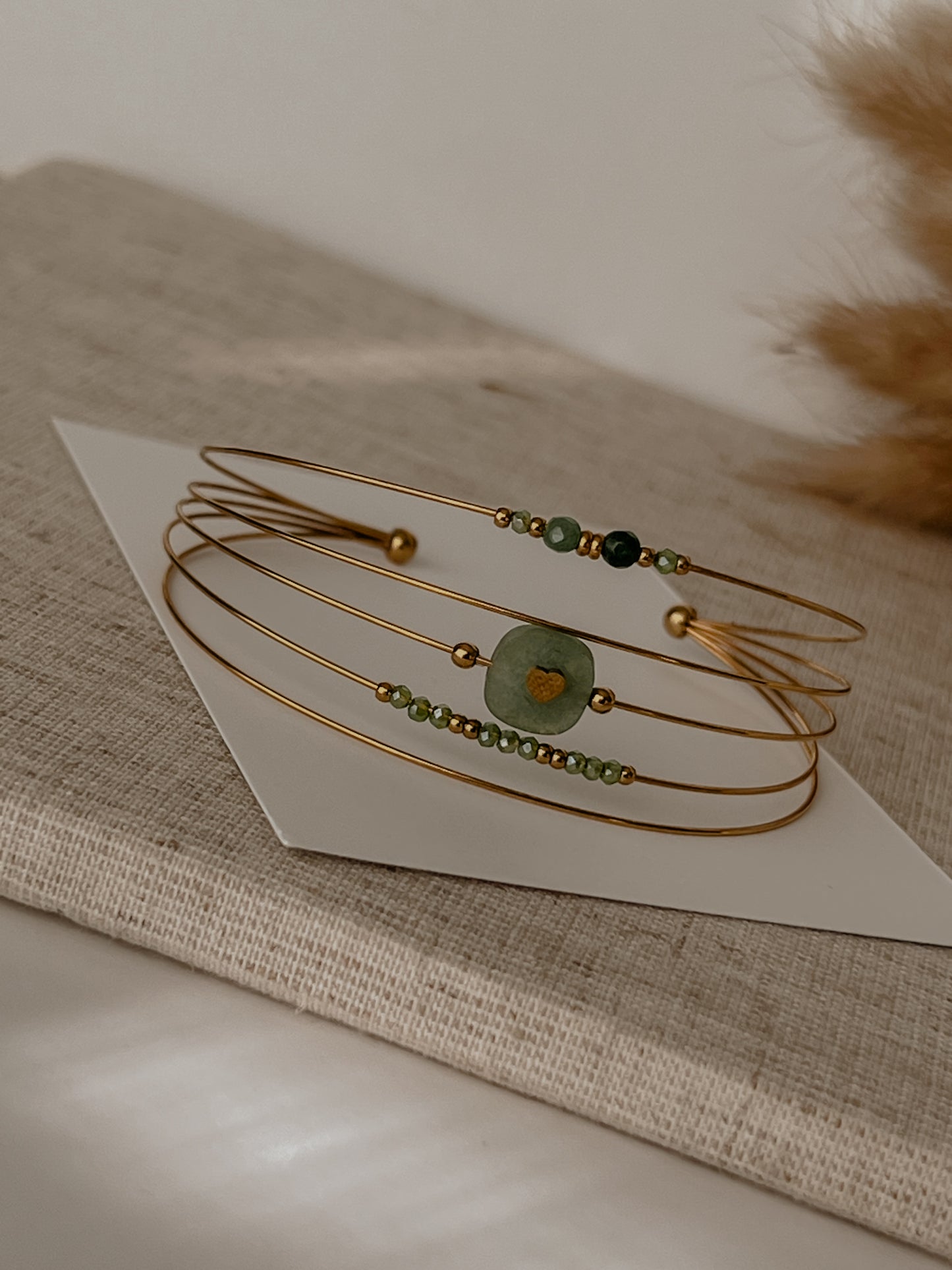 Emma Layered Open Bangle