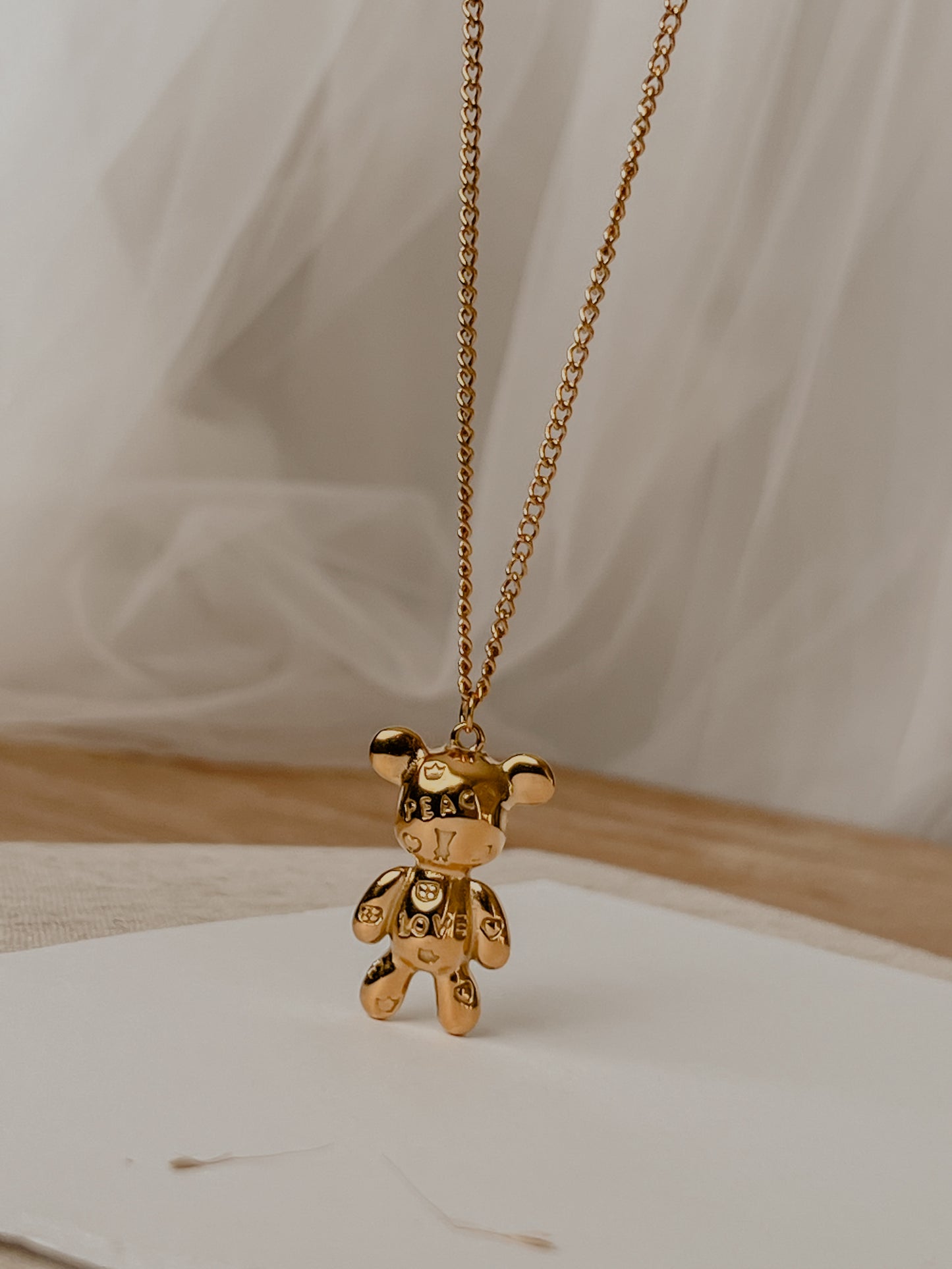 Agnes Bear Necklace