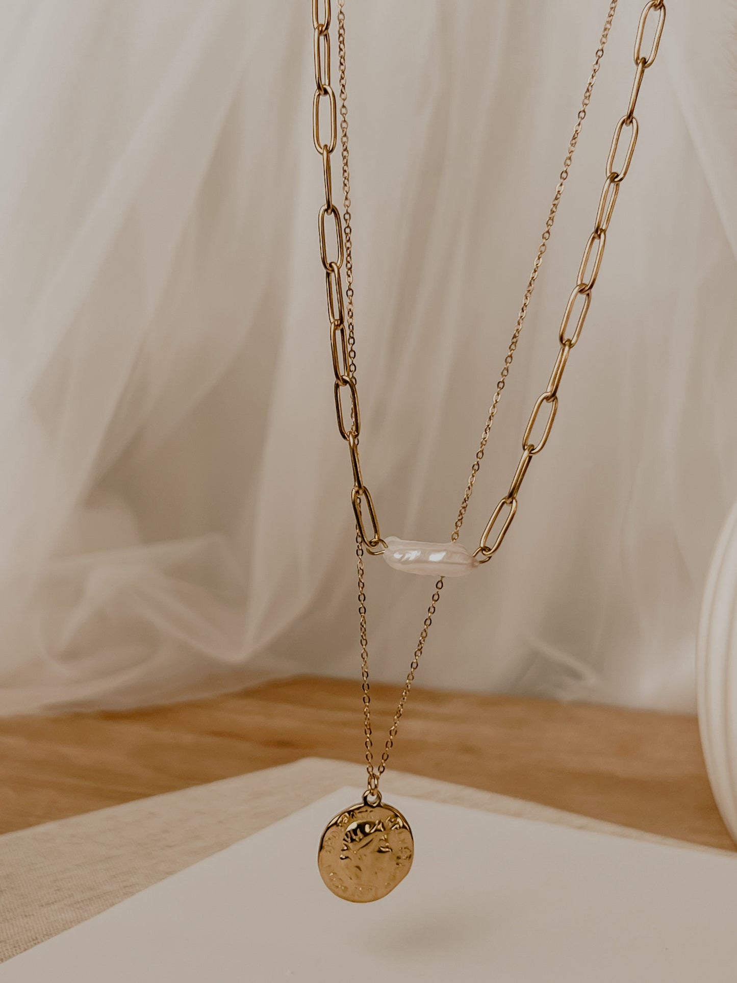 Diana Doble Layer Necklace