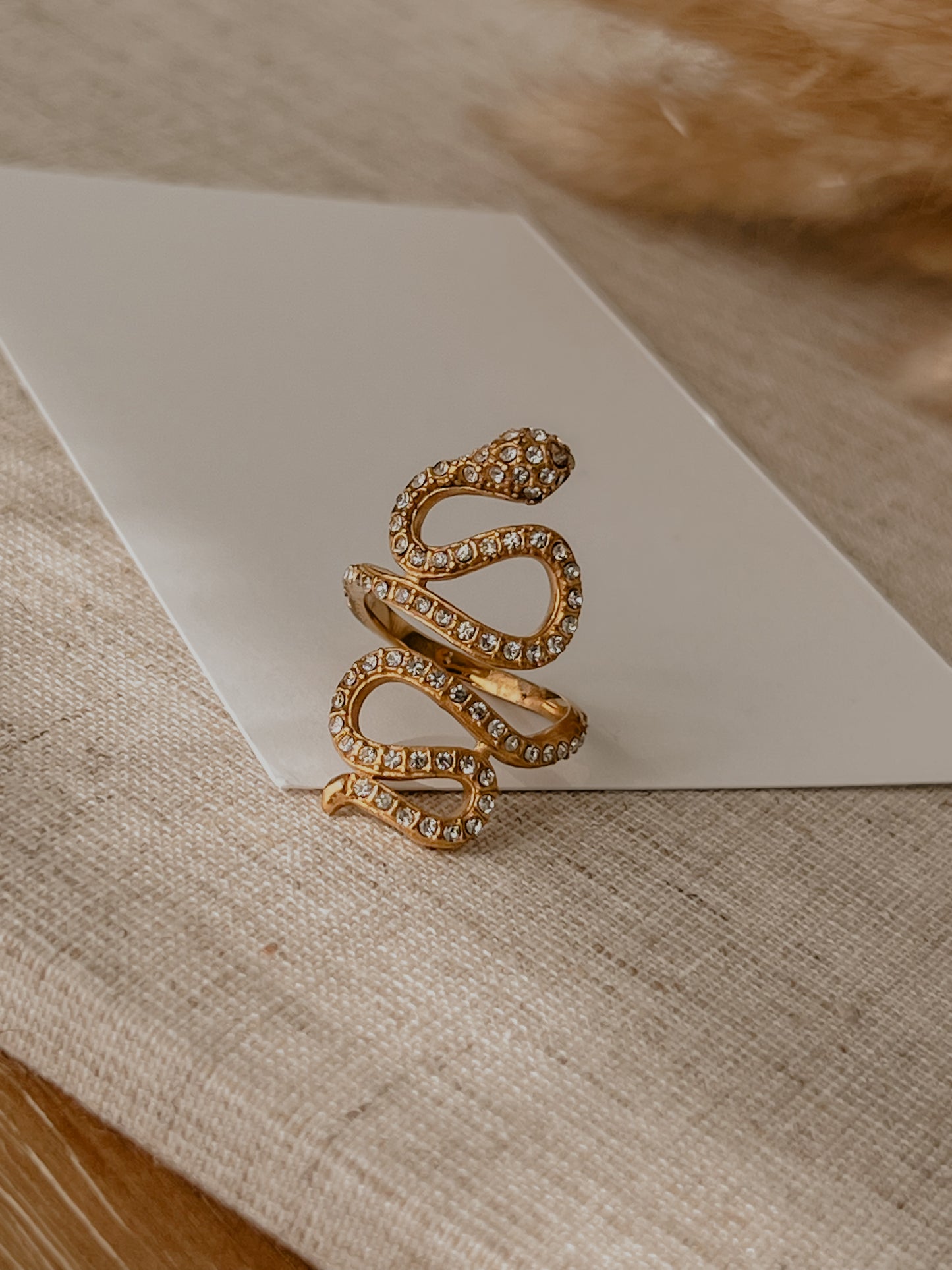 Cairo Snake Large Ring