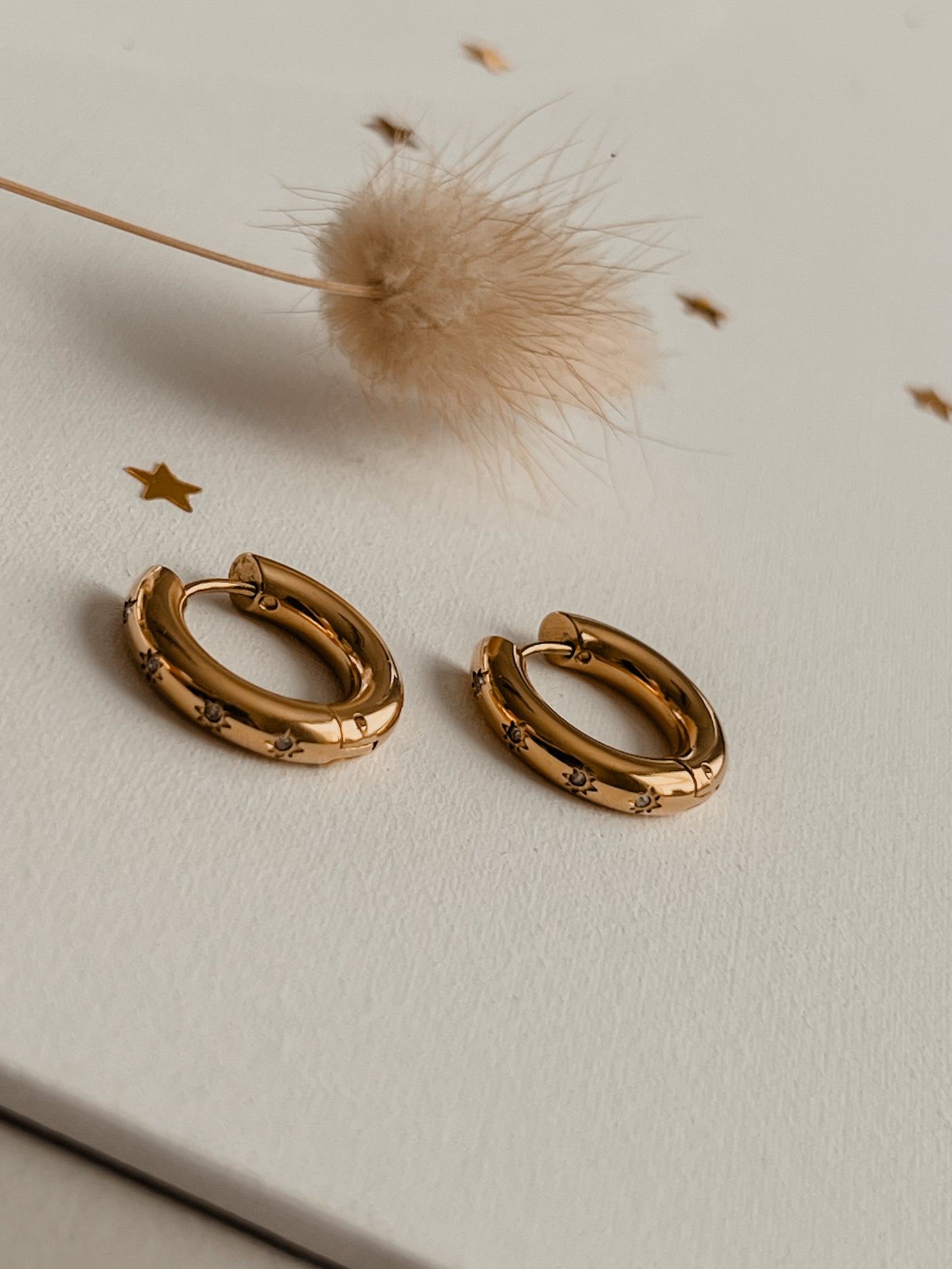 Estella Diamonds Hoops