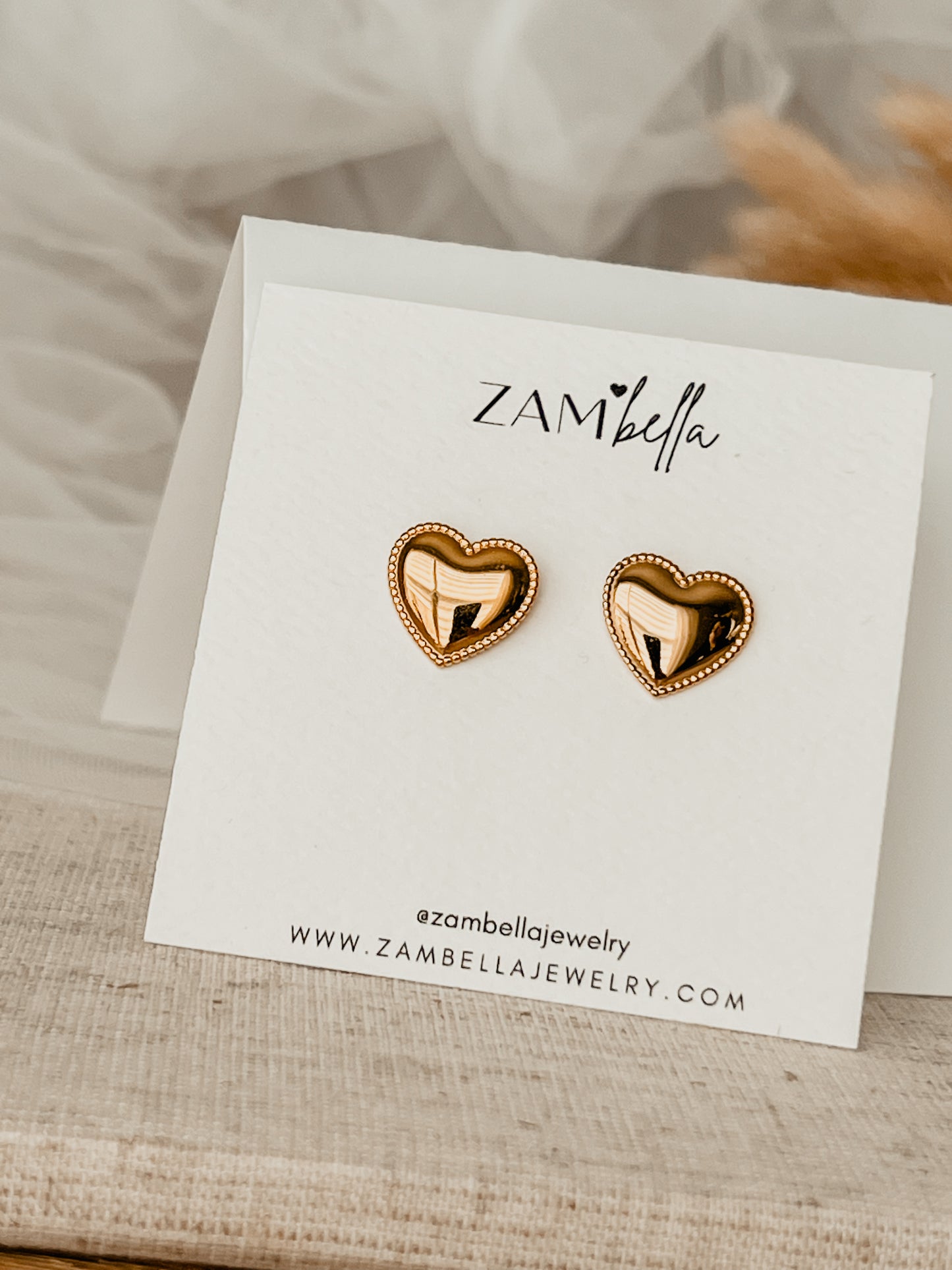 Julieta Heart Earrings One