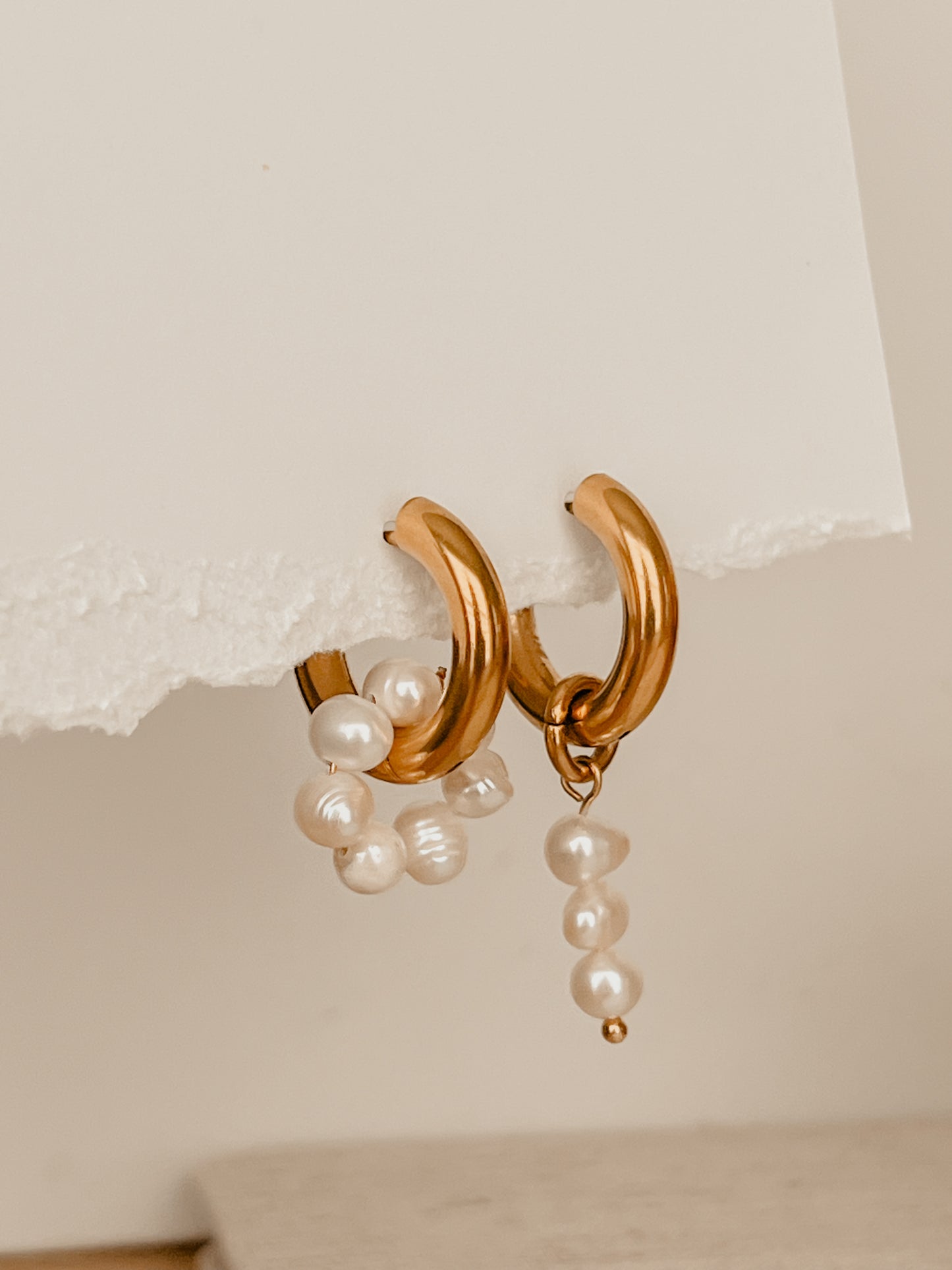 Alana Pearl Hoops