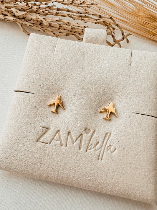 Airplane Stud Earringsi