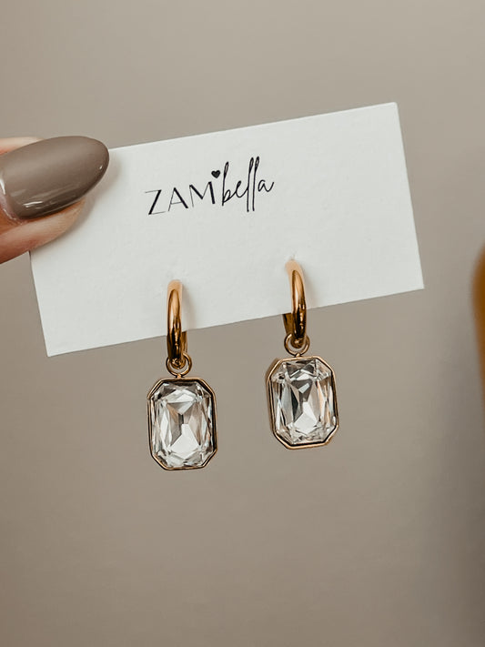 Frida Zirconia Hoop