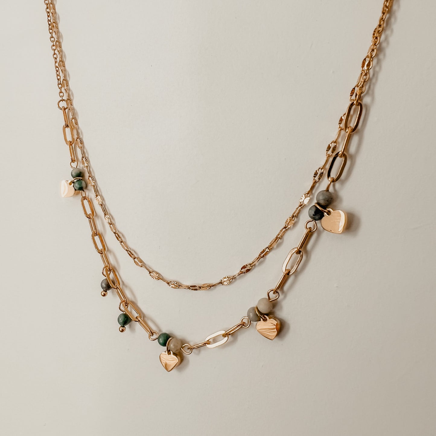 Julie Doble Layer Necklace