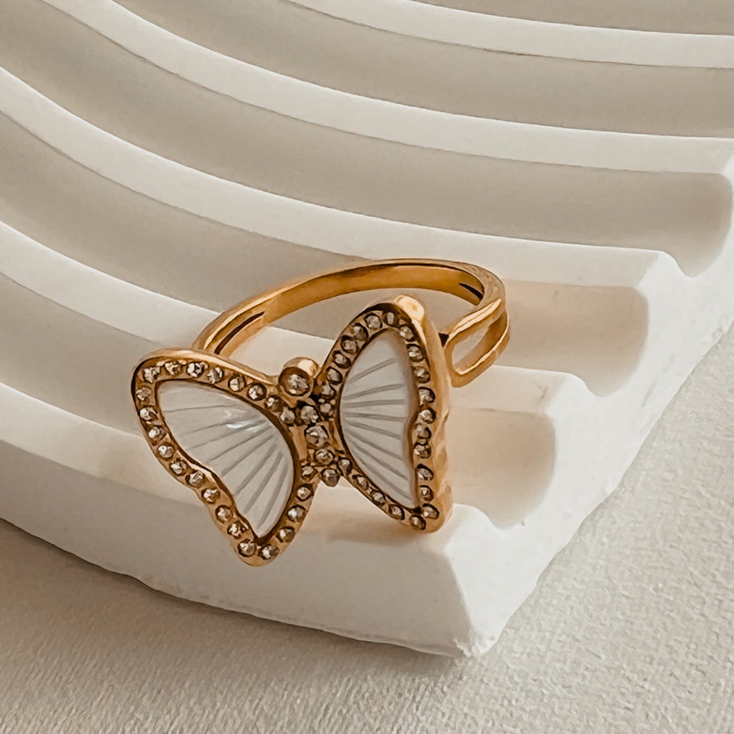 Atina Butterfly Ring