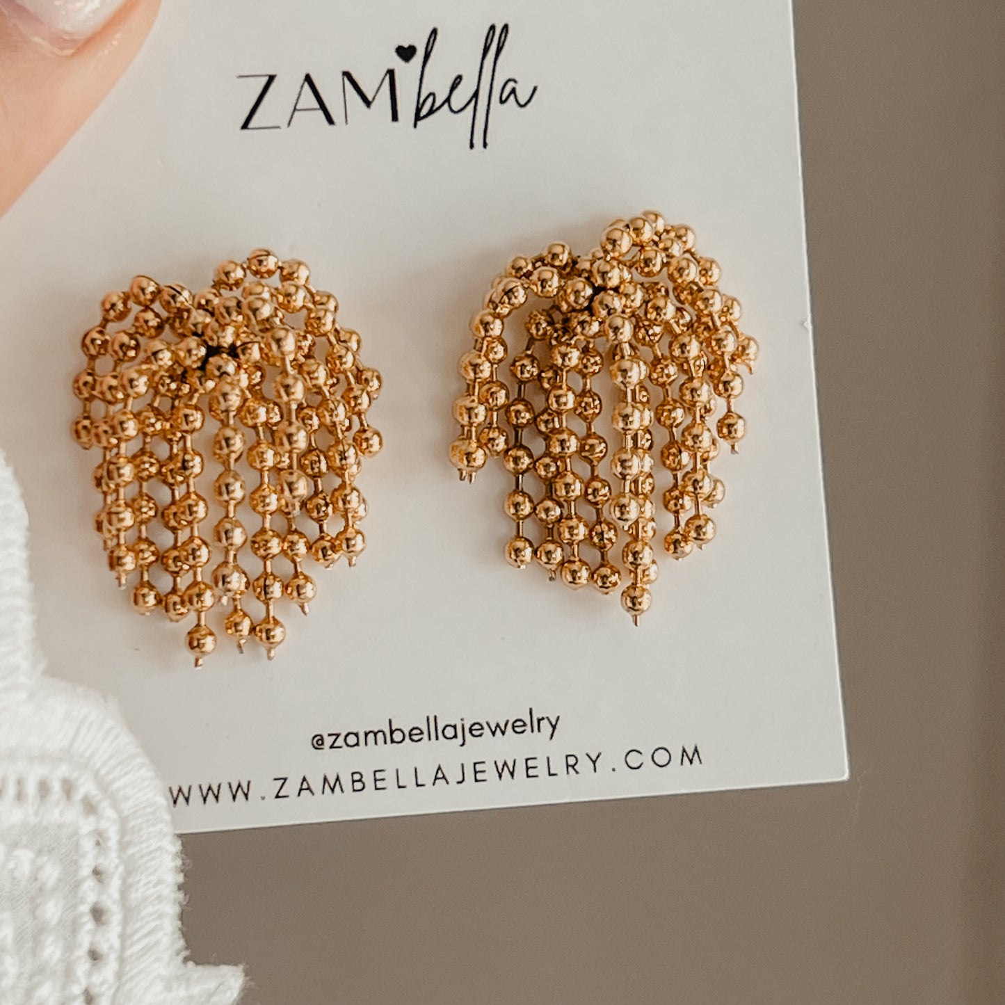 Isabella Earrings (light weight)