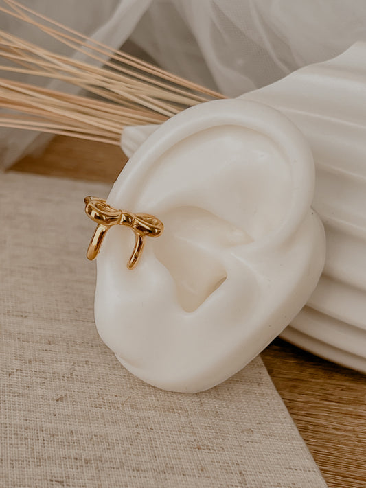 Emma Bow Ear Cuff