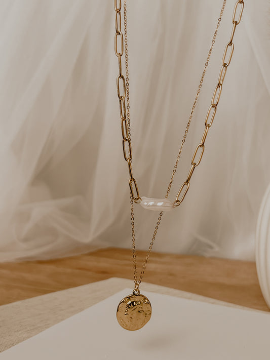 Diana Doble Layer Necklace