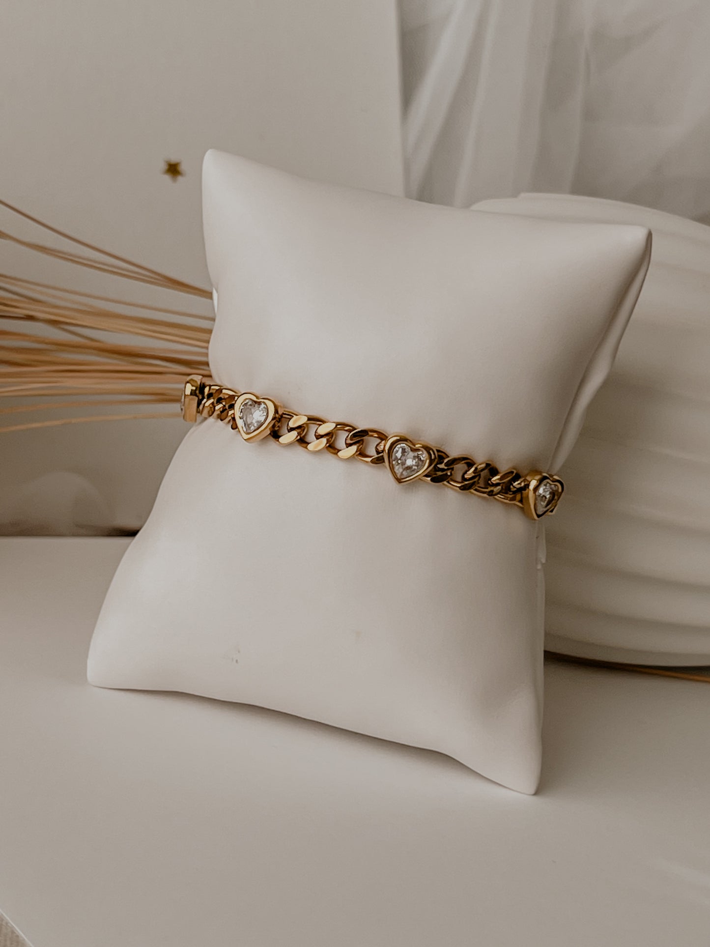 Scarlett Heart Bracelet