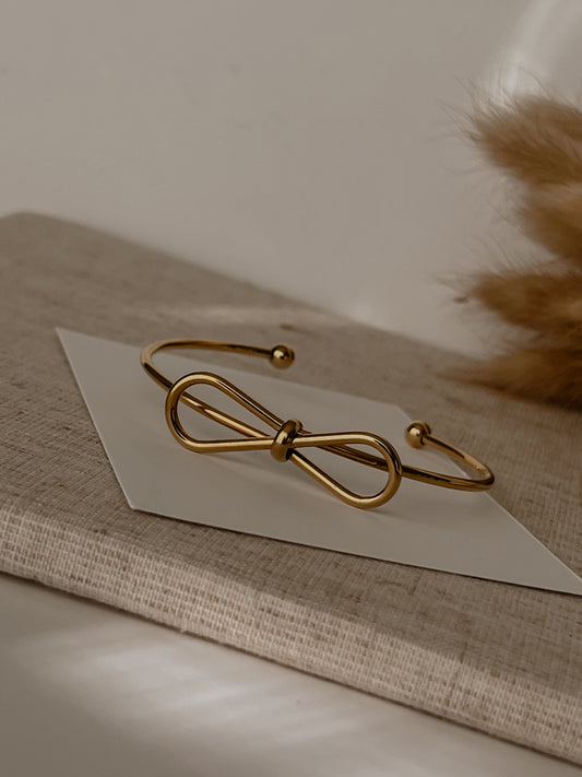 Elle Bow Open Bangles