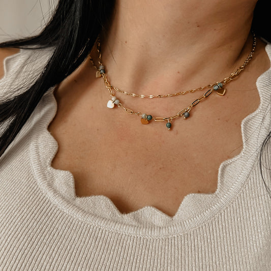 Julie Doble Layer Necklace