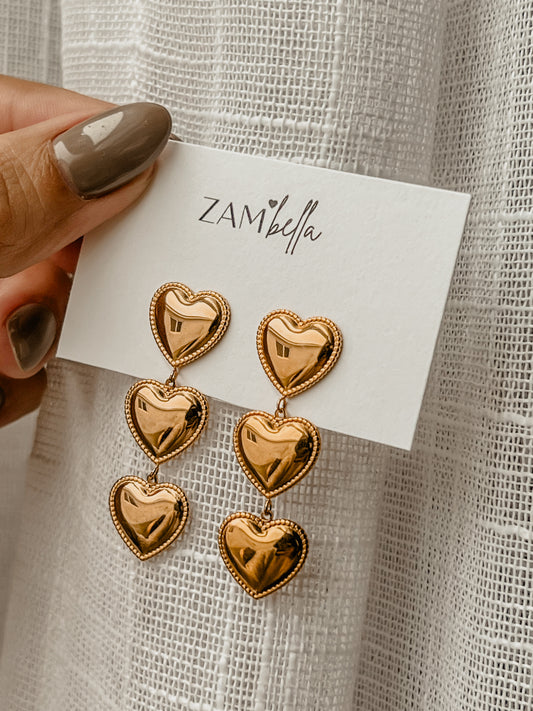Julieta Earrings Triple