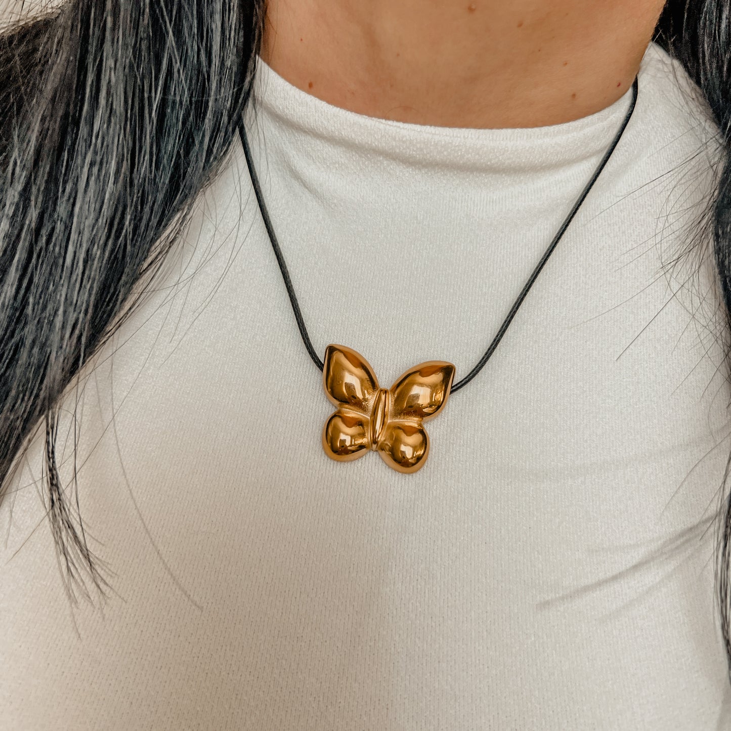 Natty Butterfly Necklace