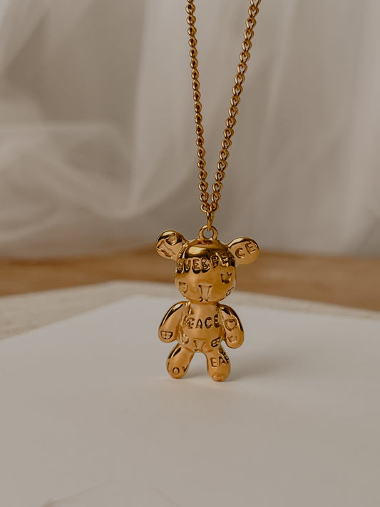 Agnes Bear Necklace