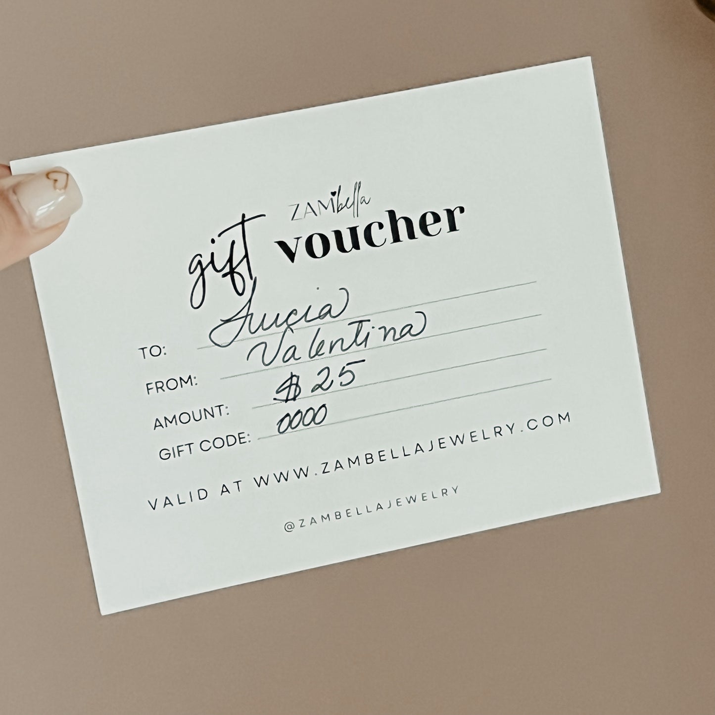 Gift Voucher