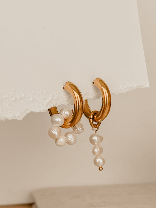 Alana Pearl Hoops