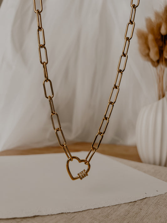 Ashley heart Necklace