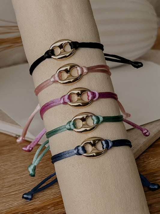 Mini Link Satin Bracelet