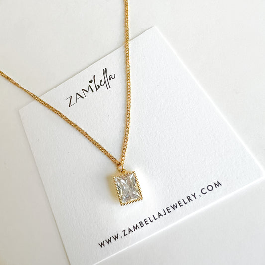 Priscilla Zircon Necklace