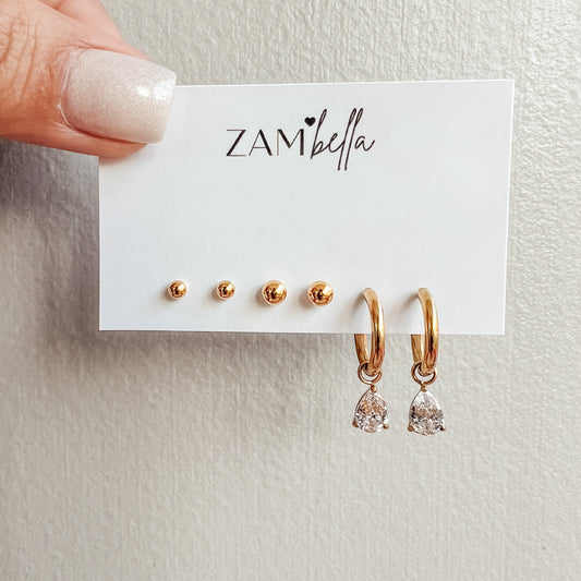 Chelsey Gold Earrings