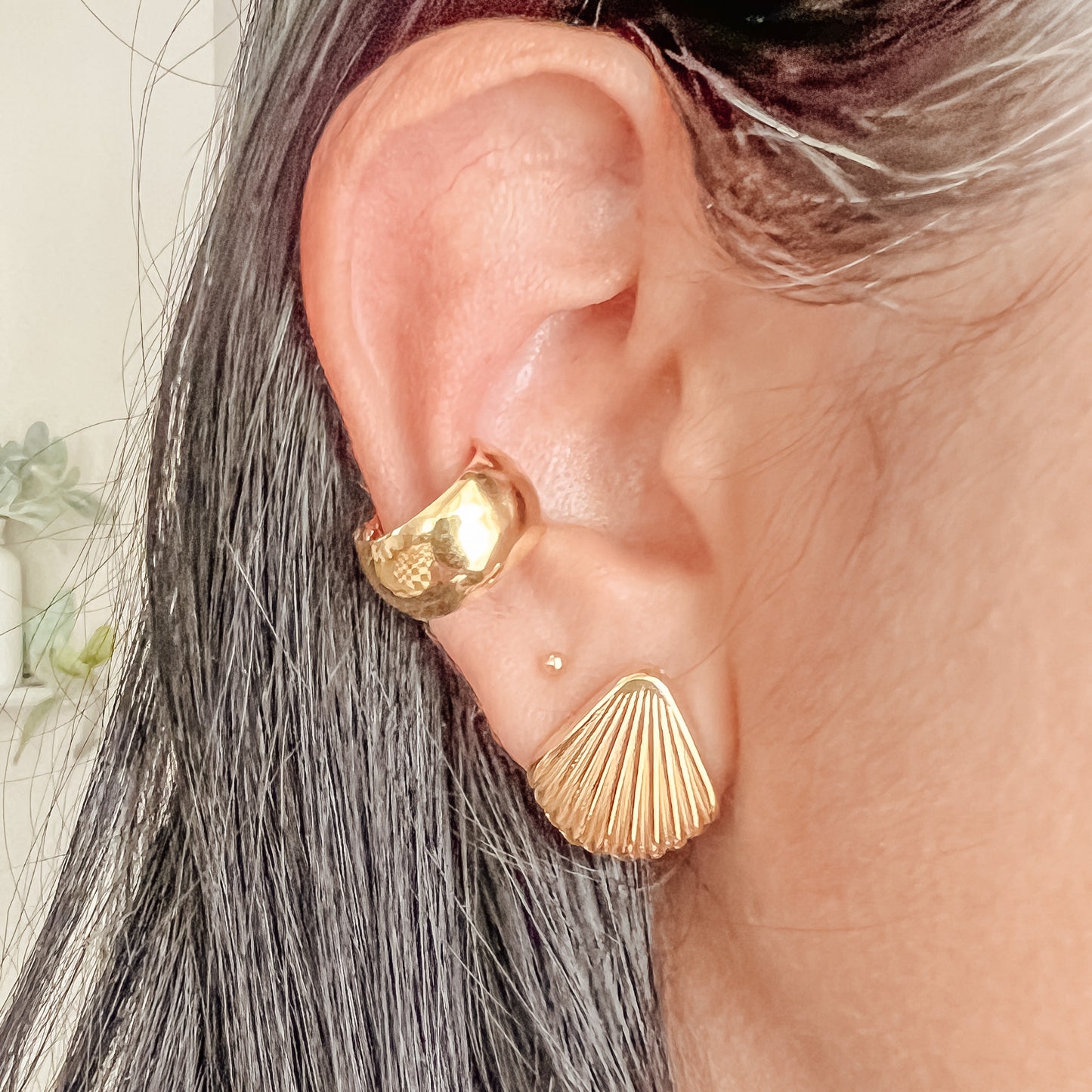 Casey Shell Sea Earrings