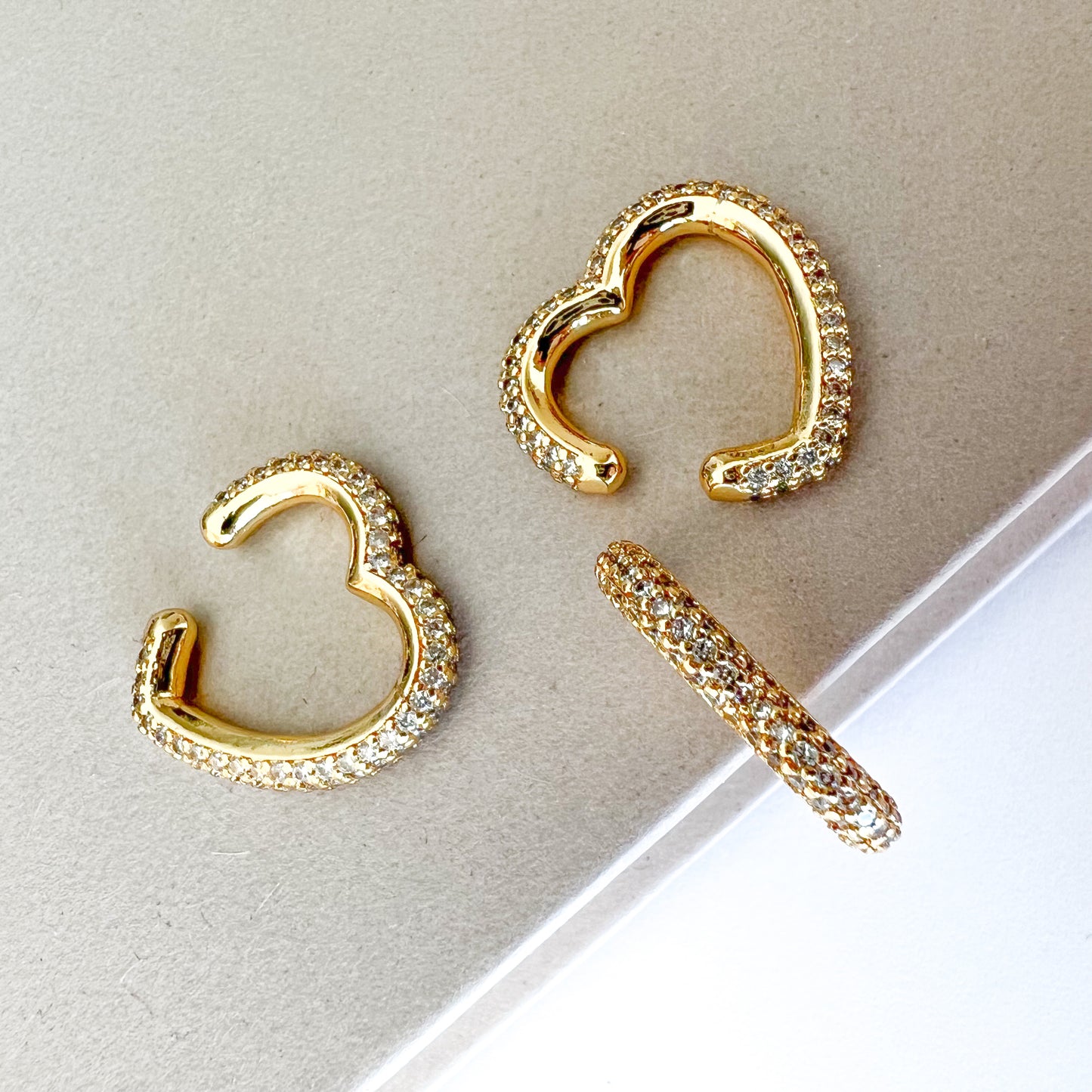 Heart Ear Cuff