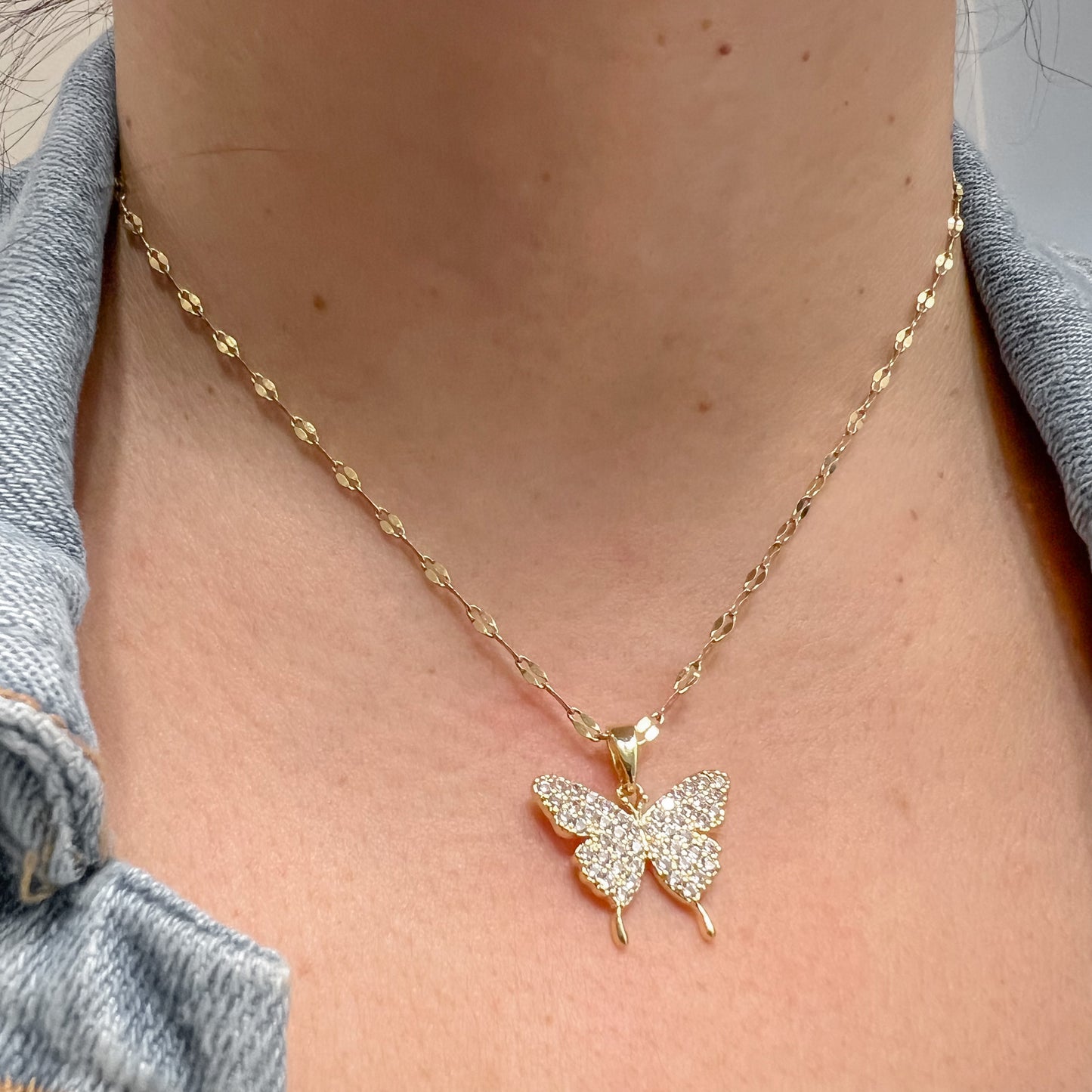 Sally Butterfly Necklace