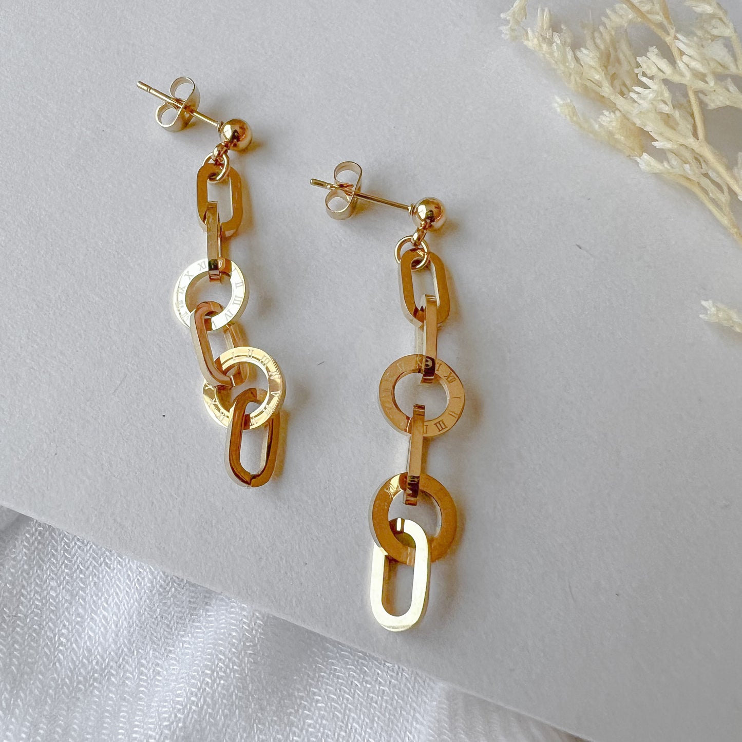 Steffy Chain Earrings