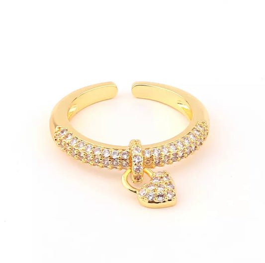 Rosy Diamond Ring