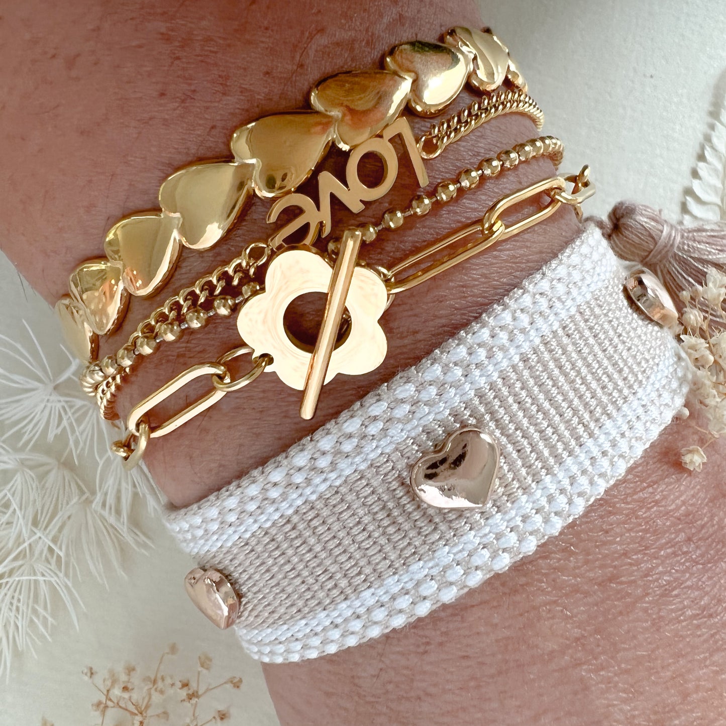 Darling Embroidered Bracelet